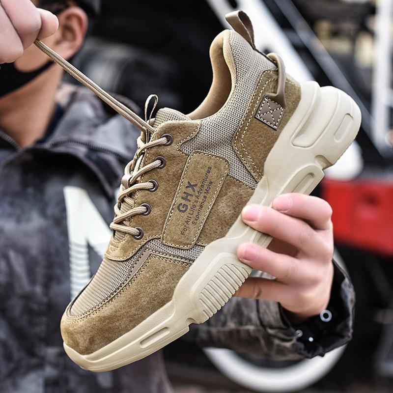 

Обувь для страхования труда Мужская противоударная, противопрокольная, легкая и дезодорирующая обувь для работы на стройплощадке 46