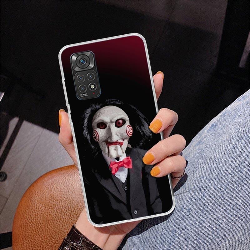The Jigsaw Killer Horror Phone Case For Xiaomi Redmi Note 15 14 13 12S 12 11 Pro Plus 14S 11S 11E 10 10S 11T 5G Personalized Cov