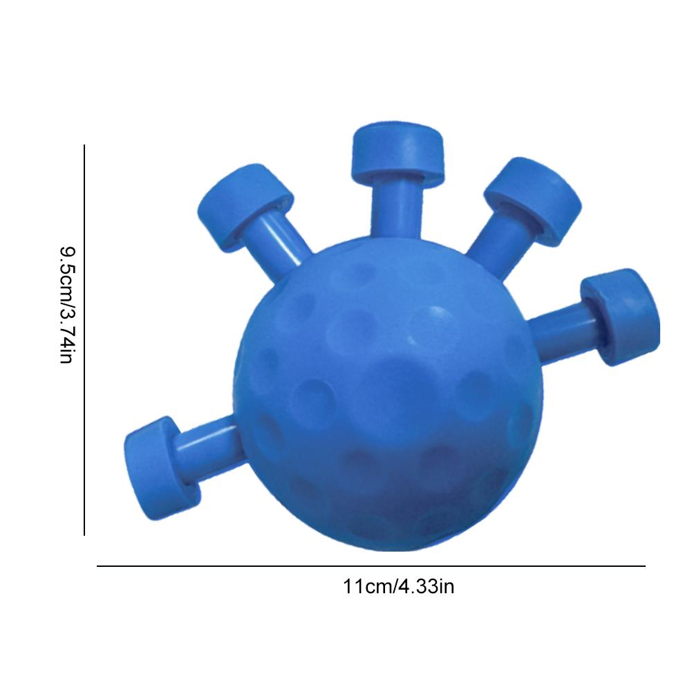 Fortalecedor de Pegada de Dedo Fortalecedor de Pegada de Mão Exercitador de Dedo Ergonômico de Silicone Bola para Treinador de Dedo para Dedo Mão Antebraço