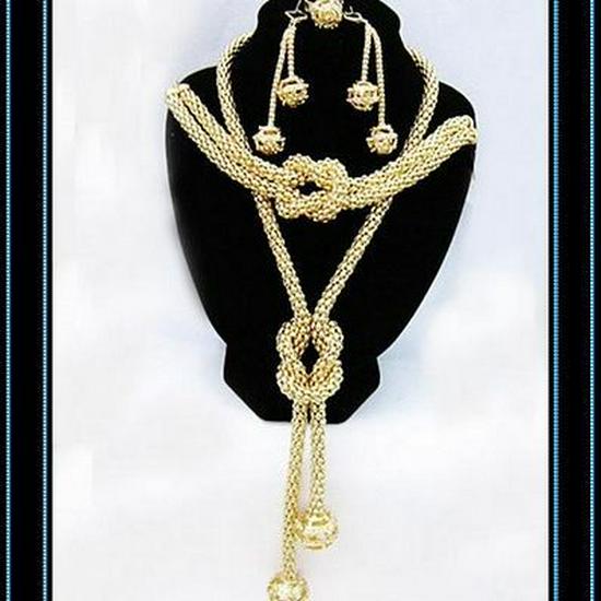 Elegant European & American Statement Jewelry Set for Weddings Electroplated