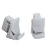 2pcs Grey Sun Visor Retainer Clip Holder MR654343 Sun Visor Hook Clip Bracket Replacement For Mitsubishi Lancer 2006