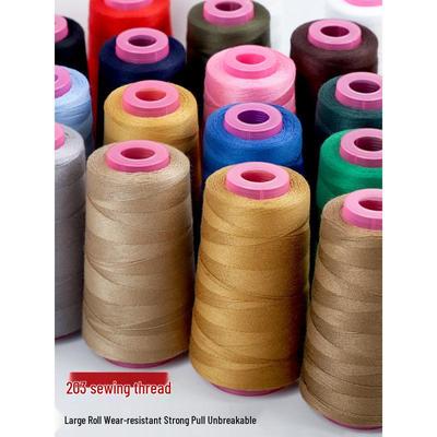 Thick Denim Sewing Thread Roll for Canvas & Jeans - Ideal for Hand or Machine Sewing.