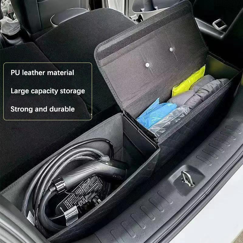 Foldable Car Trunk Storage Box Vehicle Tool Kit Automotive Organizer Bag - Rear Boot Space Saving Solutions for Cars