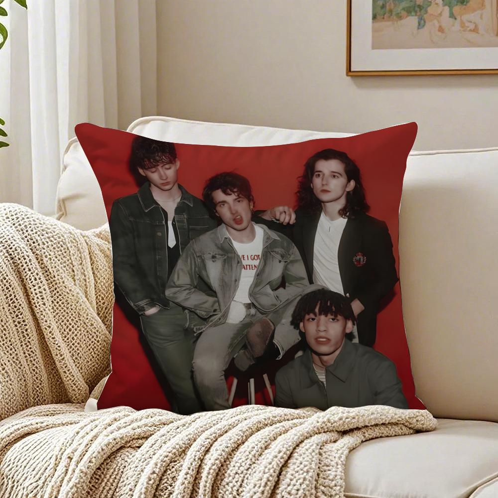 Music PostPunk IInhaler Cushion Cover Pillowcase Antidustmite living Room Sofa Decor Cushion Room