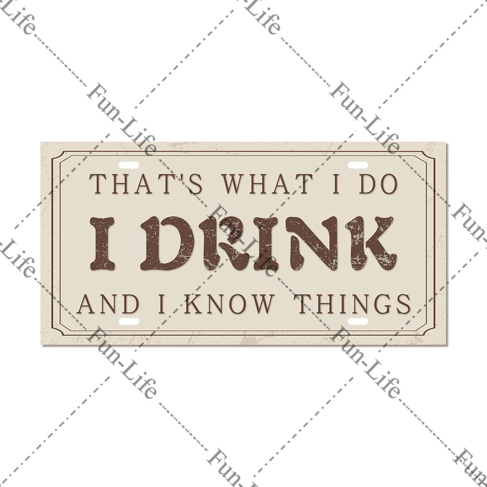 Beer Metal Tin Signs, Plaque Plates, Vintage Wine Poster, Bar, Pub Party, Man Cave, Pub, Kitchen, Home Wall Decor