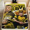 Borussia Dortmund Print FlAannel Blanket, High quality Comfortable for All Seasons, Home Decor, Warmth and Comfort