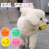 Ei Ball Hundespielzeug Quietsch Süße Ei Puppenform Haustier Kauen Latex Gummi Ei Lustig Vierfarbig Hund Quietschball Für Geburtstage Weihnachten
