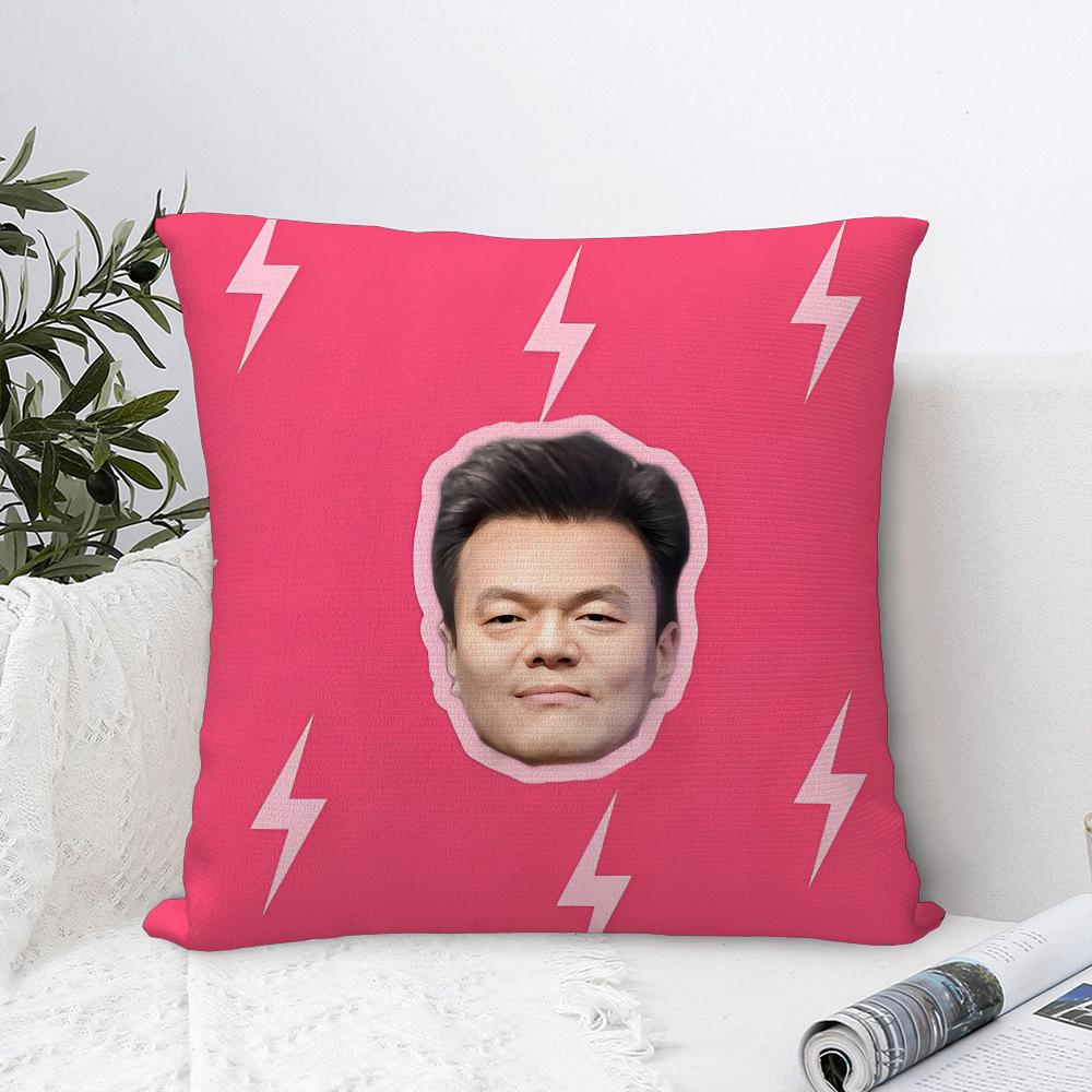 JYP Meme Luxury Pillow Case Sofa Decorative Home Doublesided Print Plush Square Throw Pillow Covers Cushion Decor Cover