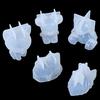 Geometric Bear Silikonová forma Diy Stereo Mirror Form Mousse Ornaments Dekor