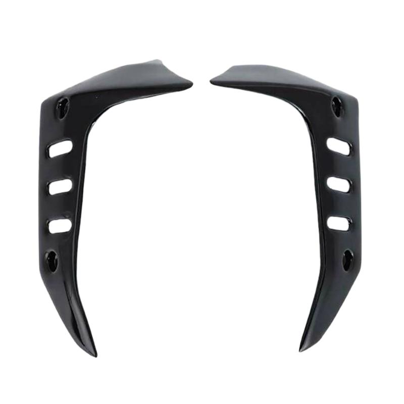 A28G-Motorcycle Fairing Radiator Kits Side Panel Cover Replacement Accessories For Kawasaki Z750 Z 750 2004 2005 2006 2007, Blac