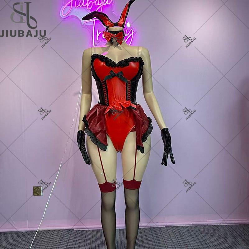 New Arrival Women's Sexy Off-shoulder Roleplay Bunny Girl Lingerie Underwear Adult Lady Halloween Party Cosplay Costumes