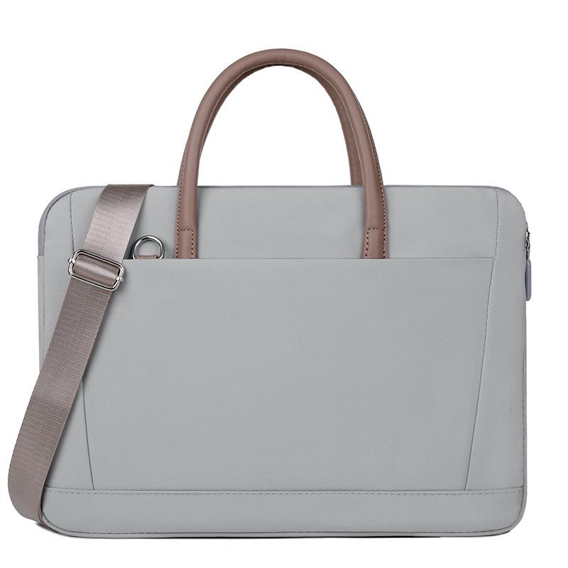 TS JYL laptop bag,Shoulder Laptop Handbag Women Slim Document Bag Business Commuter Briefcase