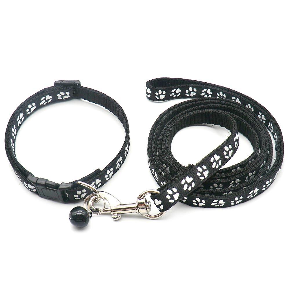 Dog Cat Collar Leash Adjustable Leashes Collar Puppy Outdoor Walking Chihuahua Terrier Schnauzer Outdoor Traction Rope General