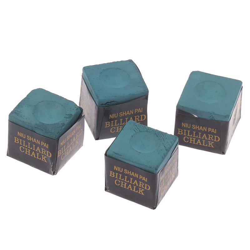 12Pcs No-Slip Cue Stick Wiping Powder Pool Table Cue Chalk Billiards Pool Cue Chalk For Pool Billiard Snooker
