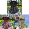 Sun Protection Cap With Full Face Shield For Outdoor Gardening And Work