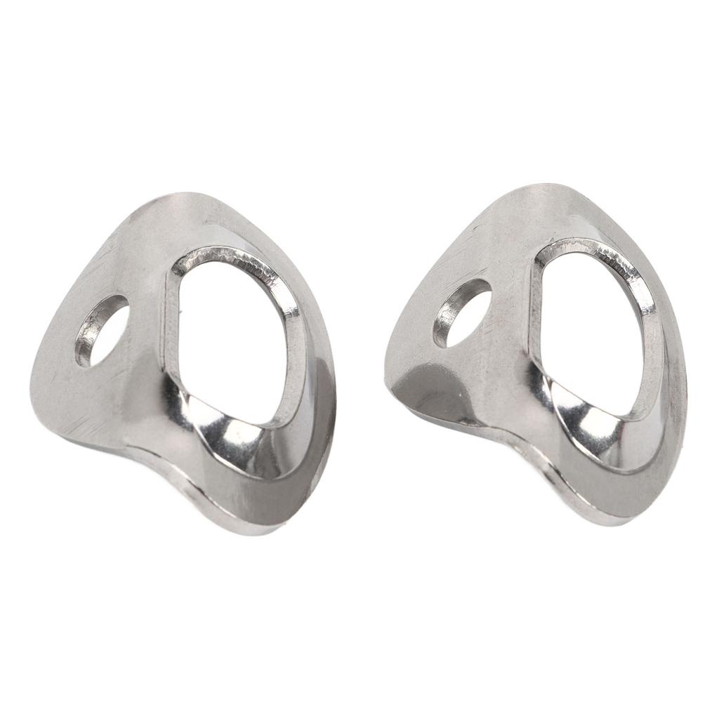 2 Pcs Climbing Bolt Hanger 316 Stainless Steel Large Bearing Capacity Anchor for Carving Aerial Work