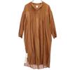 Unused Long Sleeve Skipper One Piece FREE Brown UNITED ARROWS Women Used