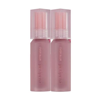 Over Blur Tint #017 Pinkly Pass, 3.5g (2EA) - Soft Matte Blurring Lip Stain Set
