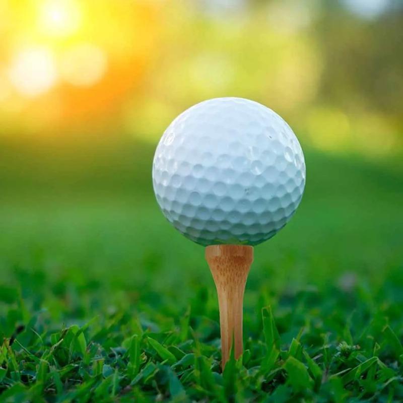 50/100/200Pcs Tees Golf Tees Bamboo Tee Golf Balls Holder 4 Sizes 42mm,54mm,70mm,83mmAvailable Stronger Than Wood Tees Drop Ship