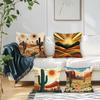 4Pcs Bohemian Desert Cactus Cushion Covers Single-sided Printed 45CM Throw Pillow Case Cover Sofa Cushion Home Room Decor