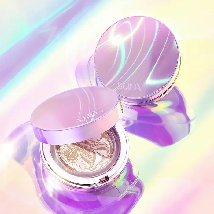 Essence Moisture Glow Pact OR Violet Aurora (Main Product + Refill)