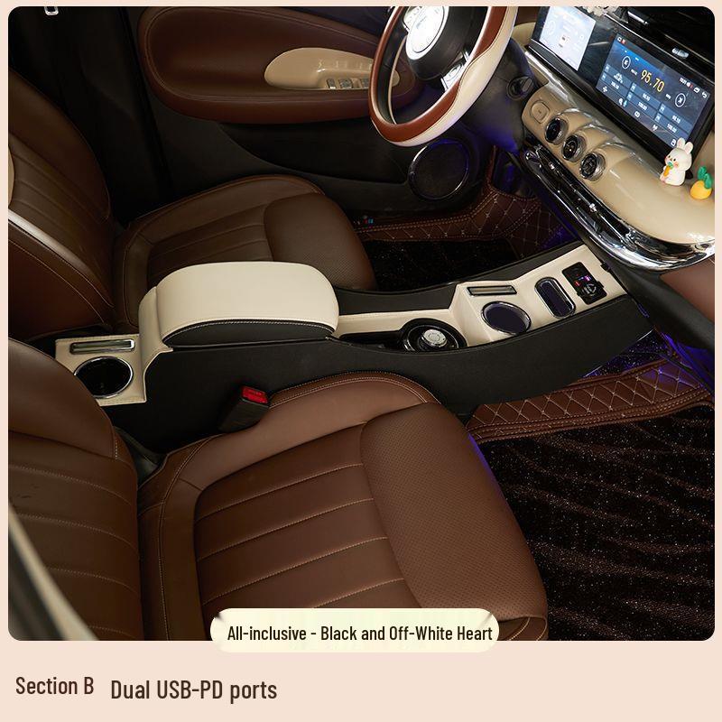Armrest Storage Box for Wuling Bingo Electric Vehicle Interior Modification