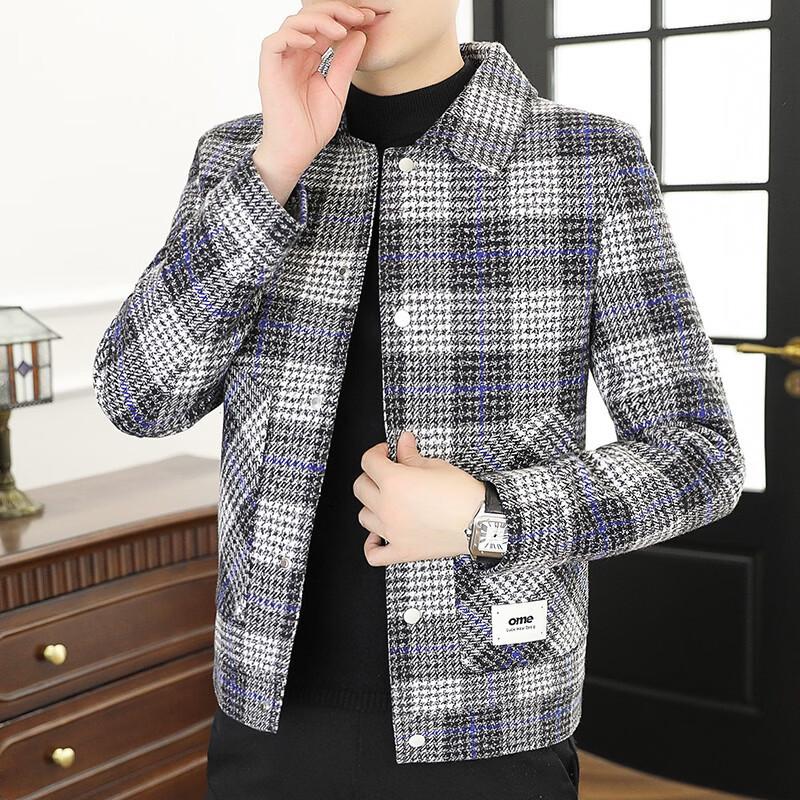Tucano Men's Stylish Plaid Spring Jacket