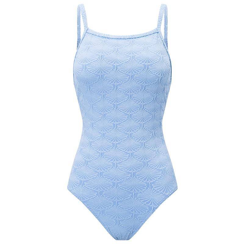 High-end Racing One-piece Swimsuit Women's Belly Cover Slimming Triangle Sexy Swimming Pool Hot