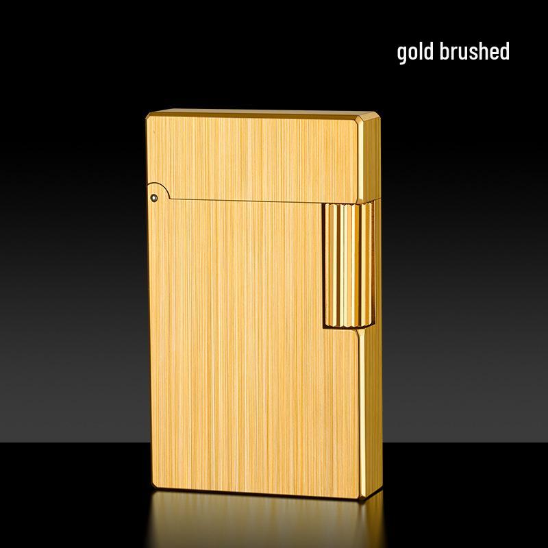 **New Good Luck Retro Flint Lighter**: Creative Side-Slip Ignition with Old-Fashioned Charm