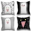 L-Lightsaber BL Manhwa Pillow Case Square Double-Sided Printing Short Plush Sofa Cushion Cover Bedroom Bedside Pillow