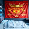 Manchester United F.C Print Tapestry, Lightweight Wall Hanging, for Bedroom, Dorm, Living Room, Home Art Decor - Birthday Christmas Gift for Friends