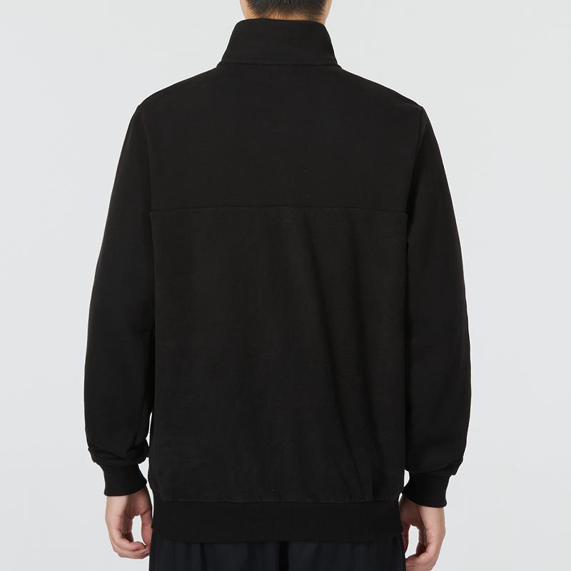 Puma Solid Color Logo Casual Stand Collar Jacket Men Outerwear Black 674350-01