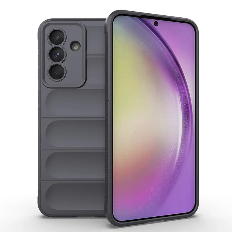 Case For Samsung Galaxy S25 S24 S23 S22 S21 Note 20 Ultra Plus S24FE S23FE S25Edge Luxury Silicone Shockproof Back Cover Coque