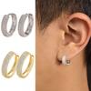 Ear Jewelry Zircon Hoop Earrings Temperament Women Sparkling Earrings Party