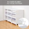 Tenma Fits Case Closet Storage Box, 44cm (W) x 53cm (D) x 18cm (H), Durable, Made in Japan, Made