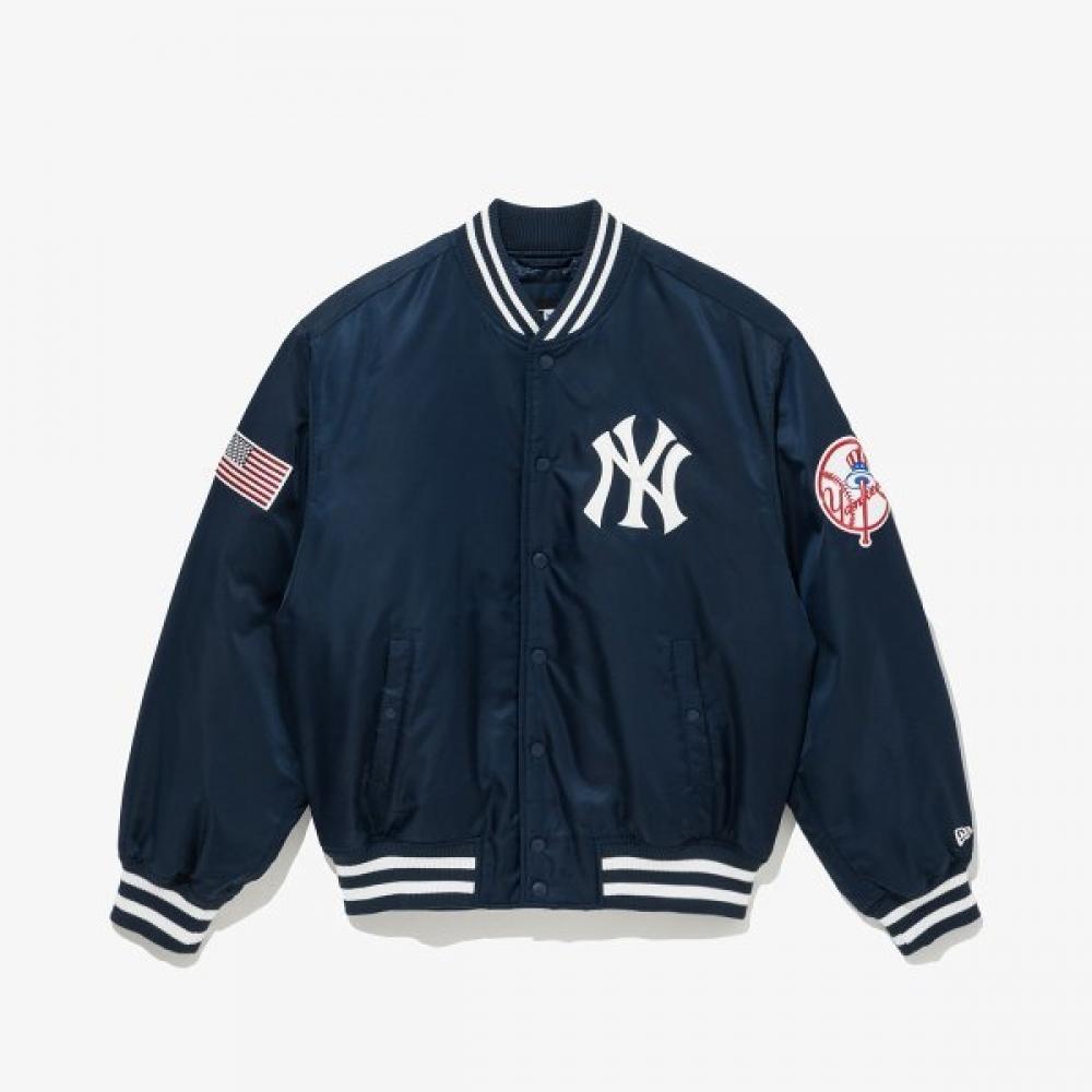 

New Era Mlb New York Yankees Authentic Stadium Jacket Navy 14742064 NAVY/L
