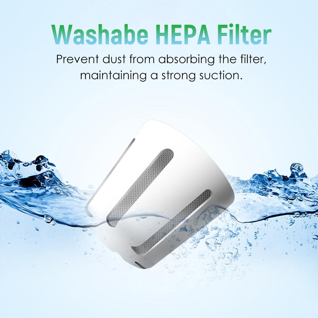 3-in-1 Tragbare Autostaubsauger, Wasserdichter Auto-Staubsammler, Handstaubsauger-Set mit Kabel (100W 3200pa Starke Saugkraft)