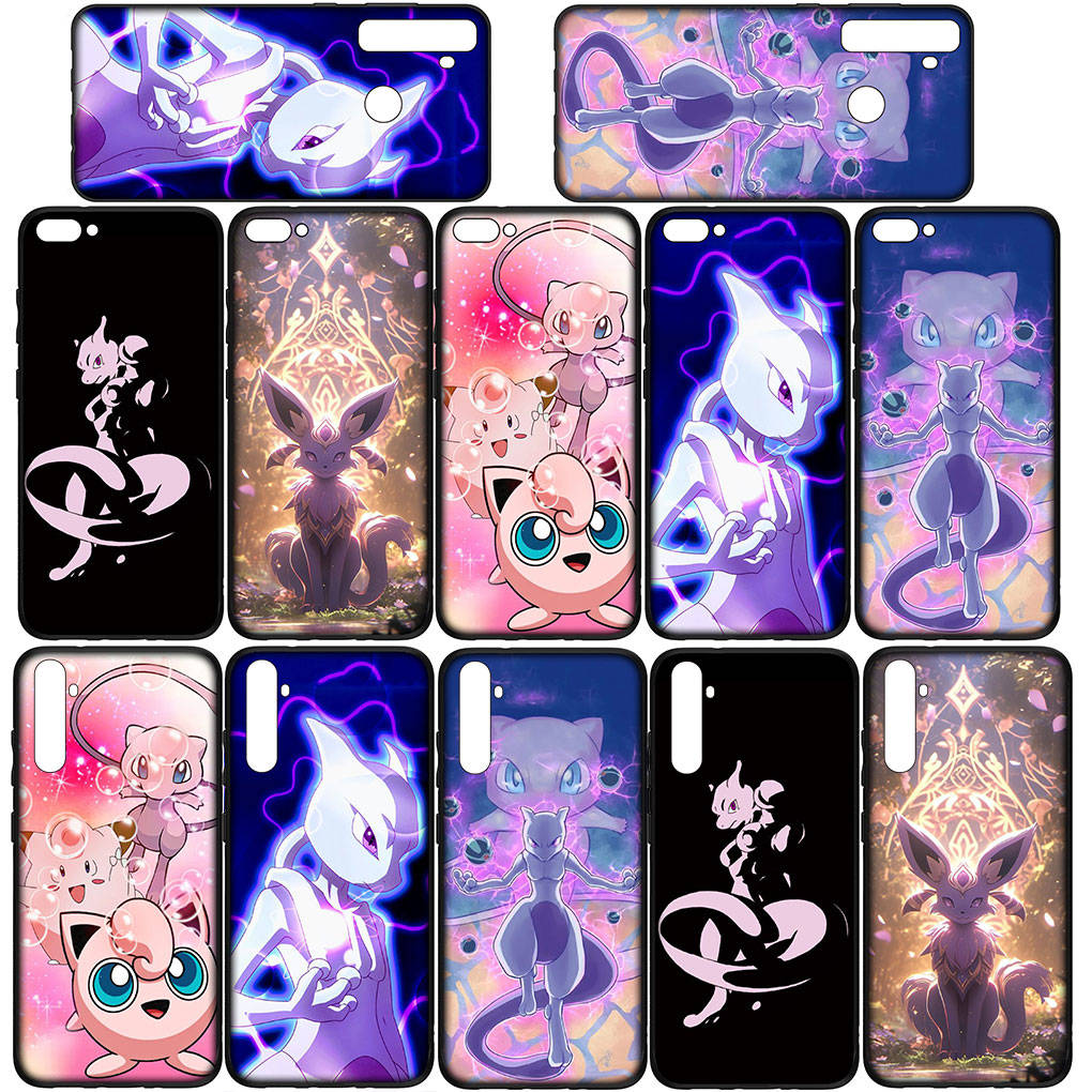 Cover for iPhone 16 15 Xiaomi Redmi Note 14 13 12 11 Pro Max X 8 9 16e Samsung Galaxy S25 S24 S23 Moto A4 OPPO Huawei Mew Mewtwo Casing Phone Case