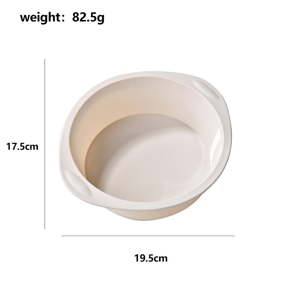 Silicone Cake and Bread Mold - Square and Round Baking Pans for Household Oven Use
