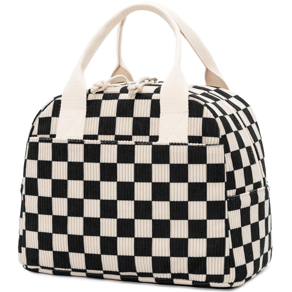 Insulated Reusable Lunch Tote for Adults - Portable Cooler Bag for Work or Picnics