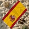 Bandiera di Espana Spagnola Spagna Asciugamano Morbido Leggero Anti-Sabbia Grande Asciugamano da Spiaggia Asciugatura Rapida Bagno Sport Famiglia