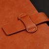 A5 Student Leather Loose-leaf Notebook, Work Notepad, Lined/grid/blank Pages, Business Meeting Record Book, Diary, Subject Notes