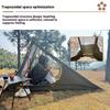 Ultraleichtes luftiges Netz-Zelt Camping-Schutzdach Atmungsaktives Moskitonetz Wasserdichtes Zelt für Rucksacktouristen Wandern Reisezubehör