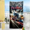 Kw Heavy Trucks Personalized Name Beach Towel Super Soft & Absorbent Portable for SwimmingBeachCamping Travel Beach AccessoriesGym