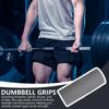 Barbell Grips Thick Fitness Dumbbell Handles Grip Silicone Non-Slip Gym Attachments For Kettlebell Row Puller