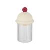 Restaurant Toothpick Box, Desktop Floss, Creative Cotton Swab Storage Box Makeup Remover Cotton Swab Jar with Lid