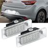 2X Canbus Error Free Waterproof License Plate Light For Renault Scenic IV Tingo II Espace V Koleos II