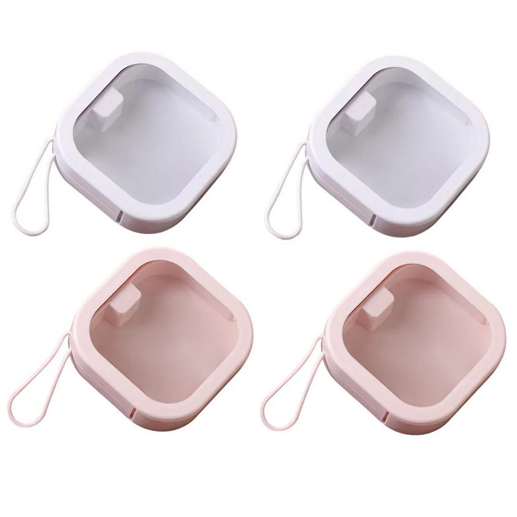 1-Pack Portable Press-Out Multi-Functional Storage Box Creative Desktop Organizer for Pocket Trinkets Stationery Jewelry