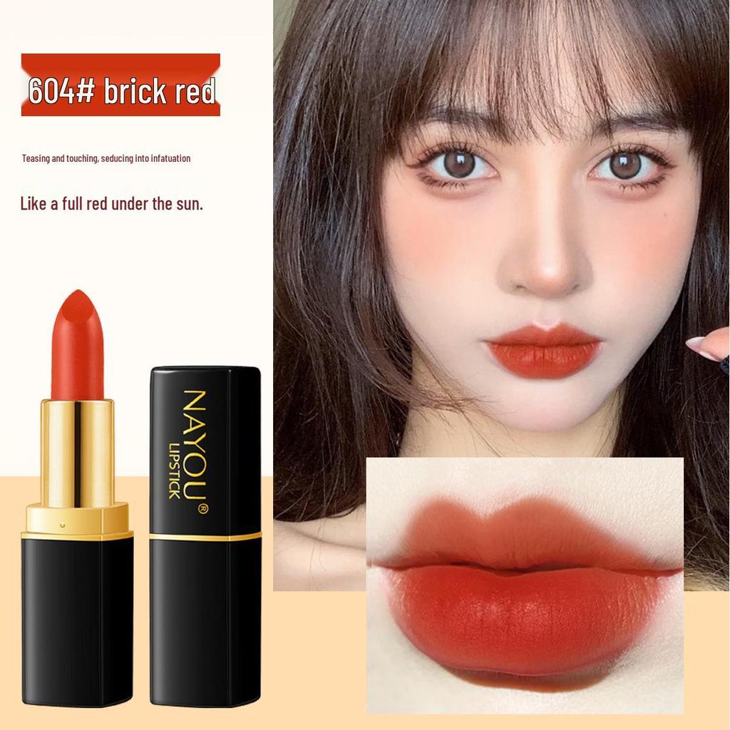 NAYOU Moisturizing Lipstick: Hydrating, Easy To Apply, Non-Staining Student-Friendly Balm