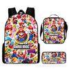 Mario, Grund- und Sekundarschulranzen, Kinderrucksack, Cartoon-Rucksack.
